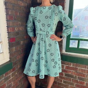 Vintage robin’s egg blue dress